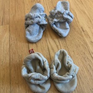 Zutano baby booties